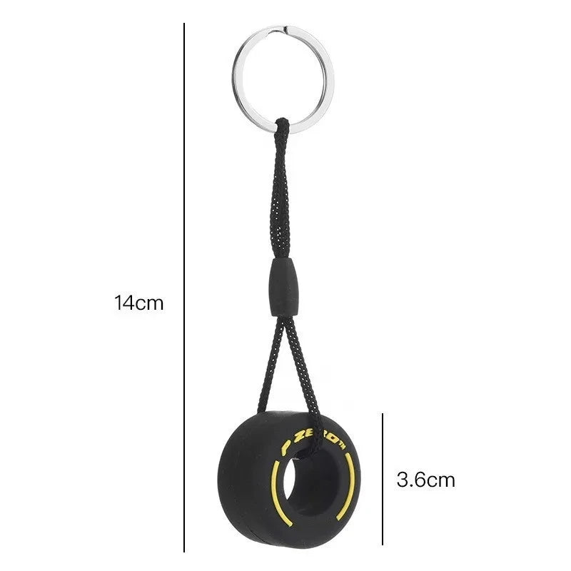 Kreativer Getriebekopf-Schlüsselanhänger, Geschwindigkeitsgetriebe, Schlüsselanhänger für Autoschlüssel, Turbo-Nabe, Bremsscheibe, Anhänger, Stoßdämpfer, Schlüsselhalter, Kettenring