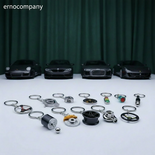 Auto-Schlüsselanhänger mit gemischten Luxusautos